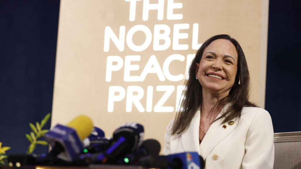 ‘I’ll Be Back’: Nobel Peace Prize Winner Machado Vows To Return to Venezuela