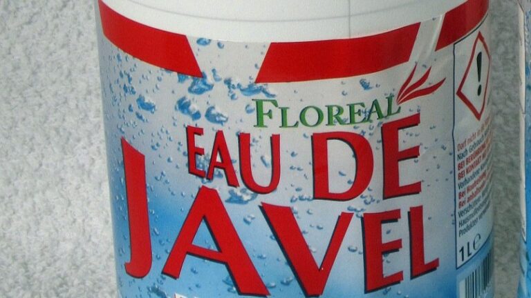 A bottle of bleach (illustration for Algerian nanny poisoning Jewish family in France)