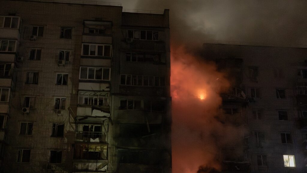 Russia Launches 111 Drones at Ukraine after Inconclusive Peace Talks