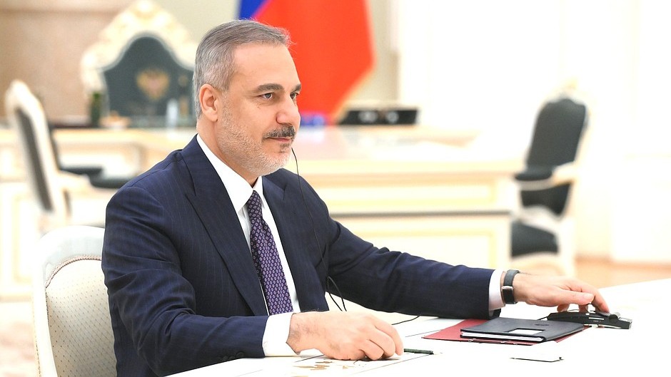 Hakan Fidan at the Kremlin on May 26, 2025