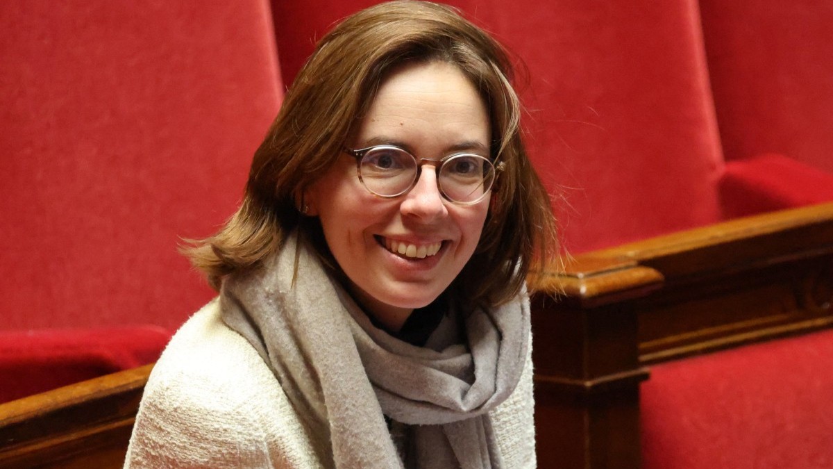 France’s Budget Minister Amélie de Montchalin reacts as she attends a session of questions to the government at The National Assembly in Paris on January 7, 2026.