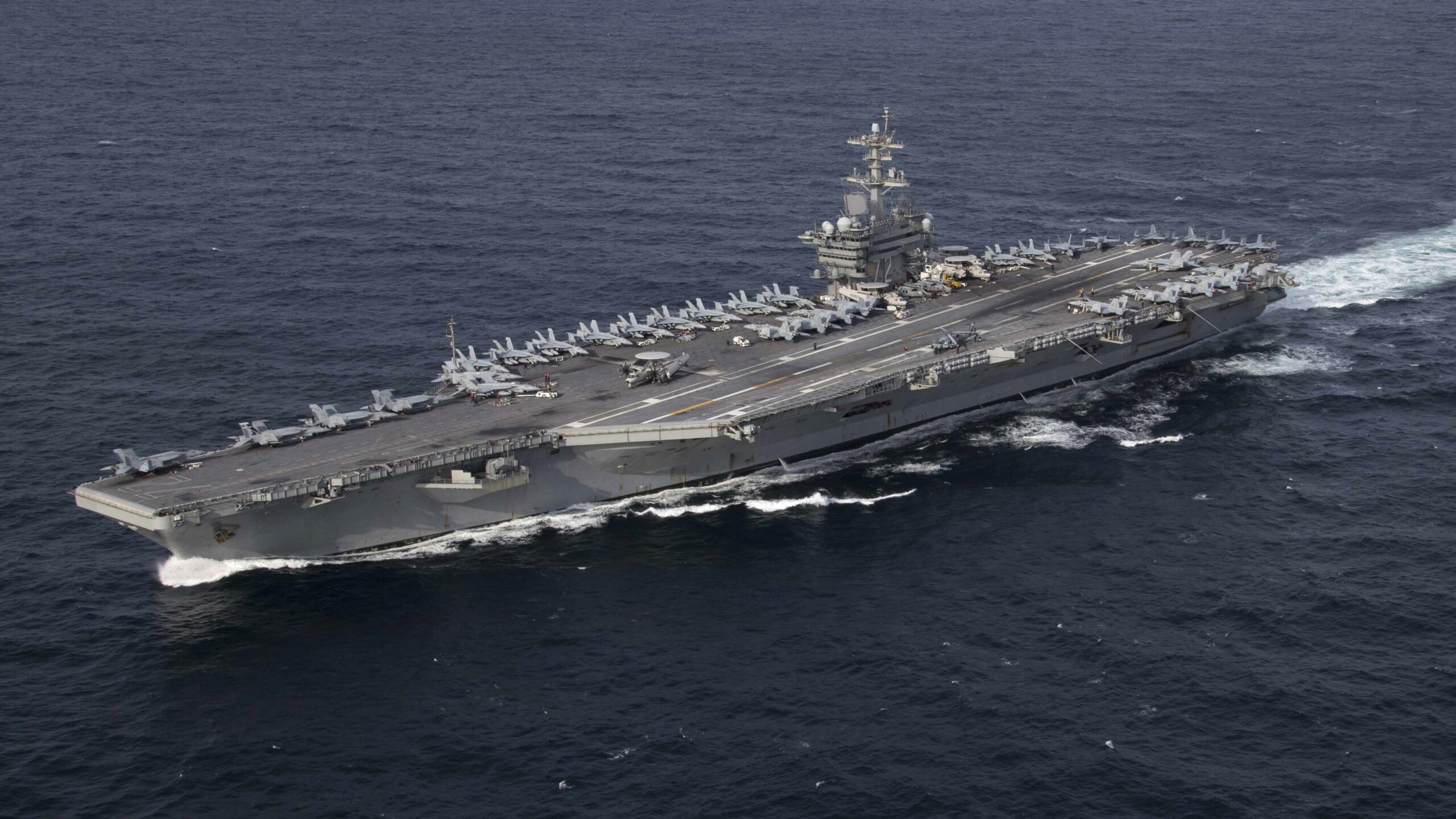 U.S. Navy aircraft carrier USS Abraham Lincoln