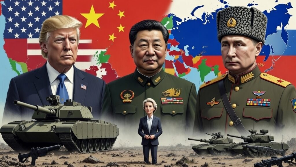 Between Washington, Beijing, and Moscow: Europe Seeks Its Place