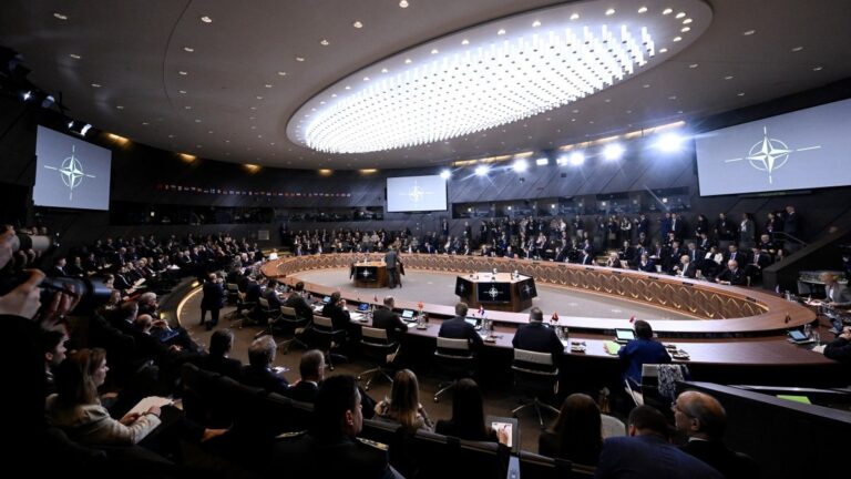NATO Ministers of Defense Summit at the NATO headquarters in Brussels on February 12, 2026