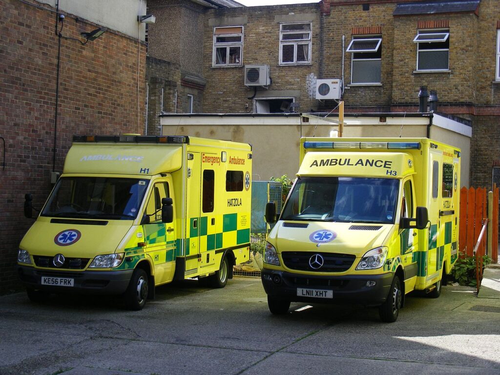 London: Jewish Charity Ambulances Burned by Bigots