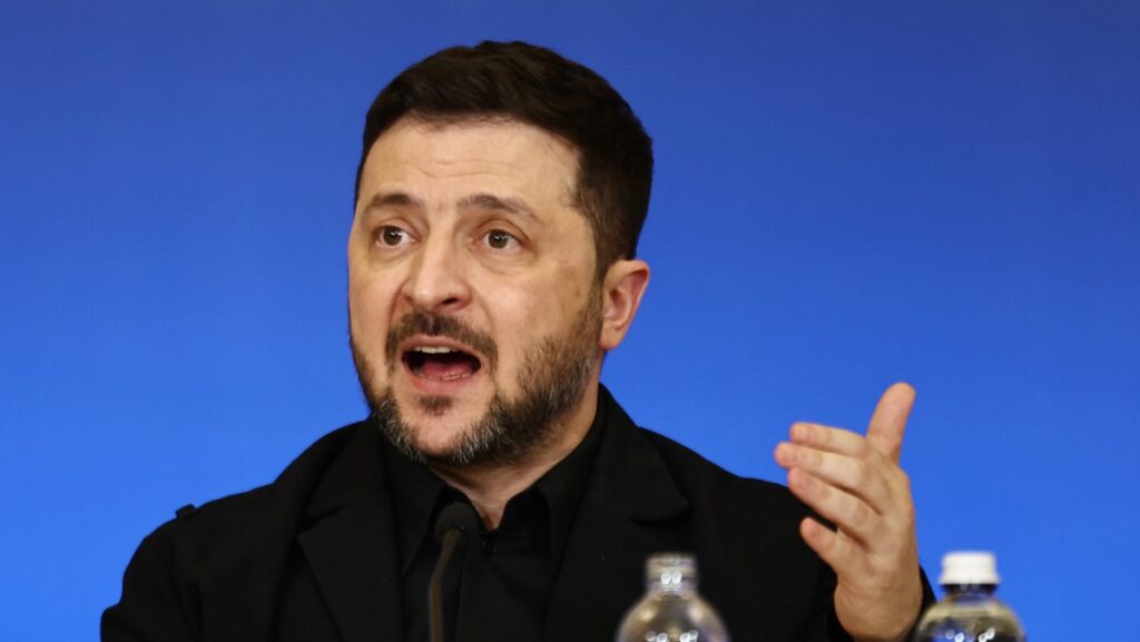 Zelensky Insists Talks Go Ahead as Iran Hits UAE