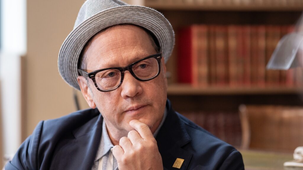 Actor, comedian and public speaker Rob Schneider during the interview at the Scruton VP café in Budapest on March 25, 2026