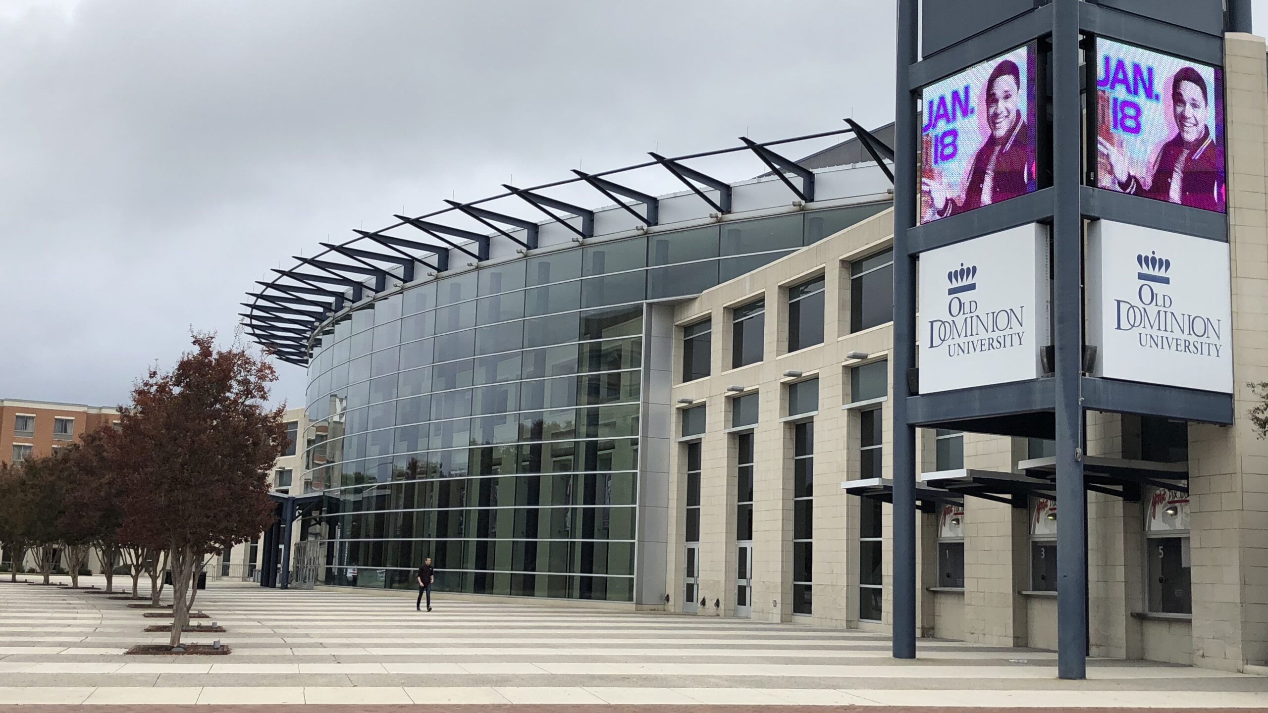 Chartway Arena at the Ted Constant Convocation Center, Old Dominion University, Norfolk, Virginia