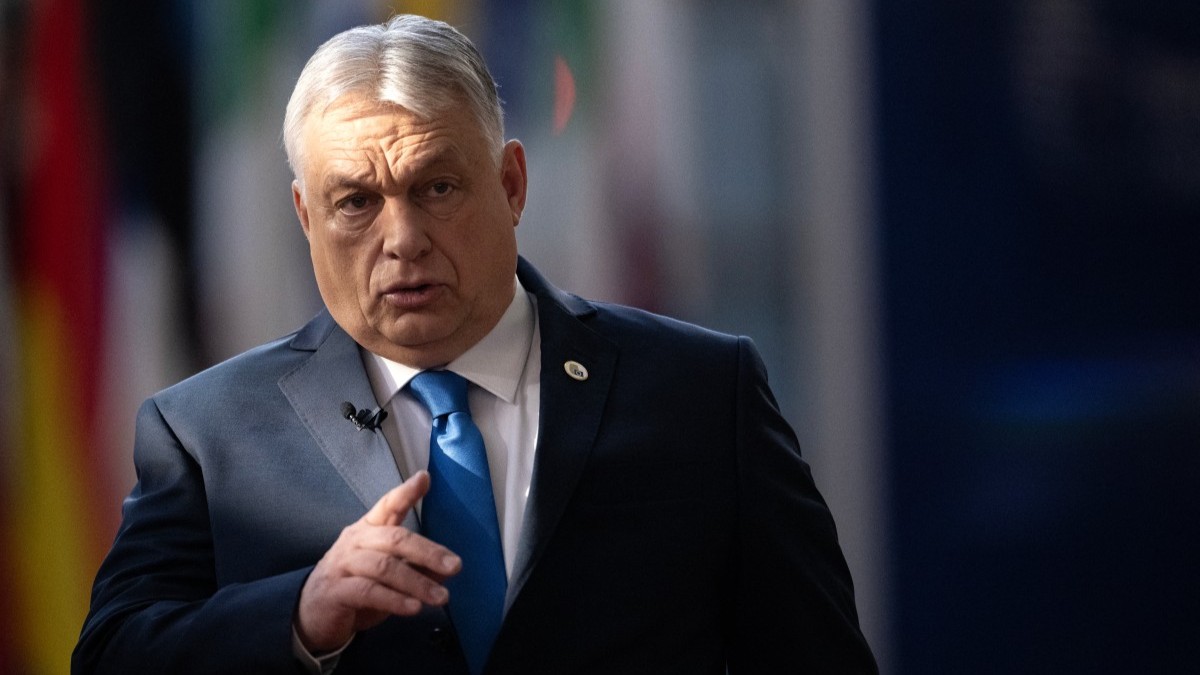 Hungary’s Prime Minister Viktor Orban arrives for a EU Summit at the EU headquarters in Brussels, on March 19, 2026.