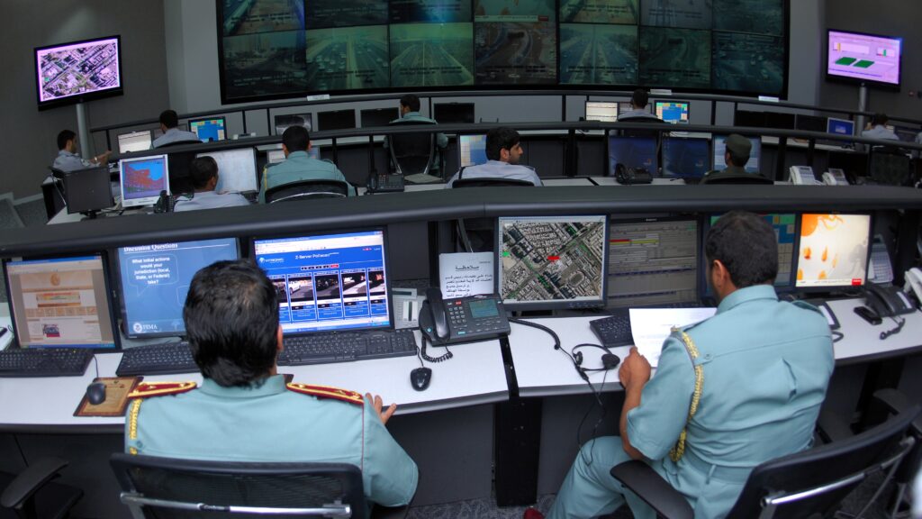 Abu Dhabi Police Central Operations Room