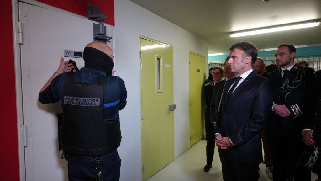 Macron’s Prison Crisis Sparks Push To Free Inmates Early
