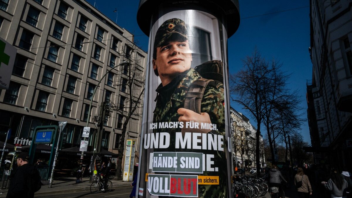 Germany Makes Young Men Ask the Army Before Leaving