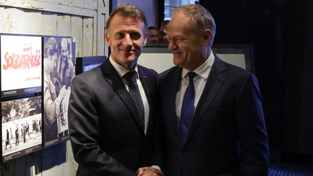 Macron Floats Nuclear Shield for Europe in Poland Talks