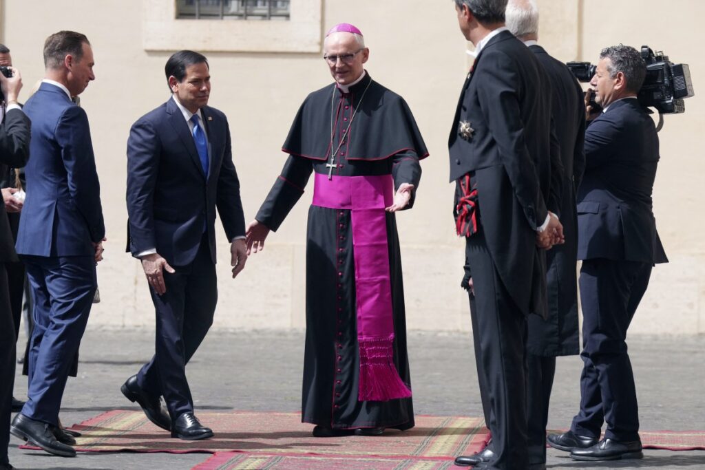 Vatican Visit: Rubio in Talks with Pope Leo XIV