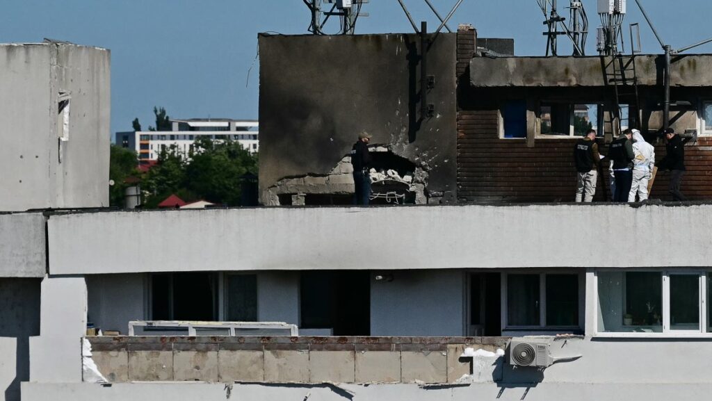 Russian Drone Attack Wounds Civilians in Romania