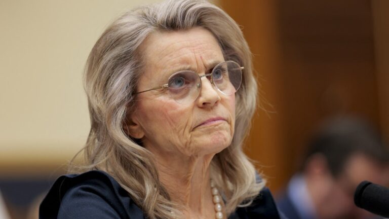 Member of the Finnish Parliament Päivi Räsänen testifies during a House Judiciary Committee hearing on “Europe’s Threat to American Speech and Innovation” on Capitol Hill in Washington, D.C., on February 4, 2026.