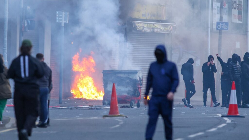 Homes Burned as Belfast Erupts After Knife Attack