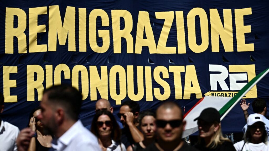 Thousands March in Rome Demanding Mass Remigration