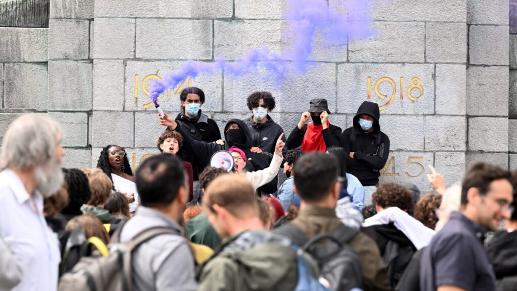 Brussels Descends Into Chaos as Teachers’ Protest Is Hijacked
