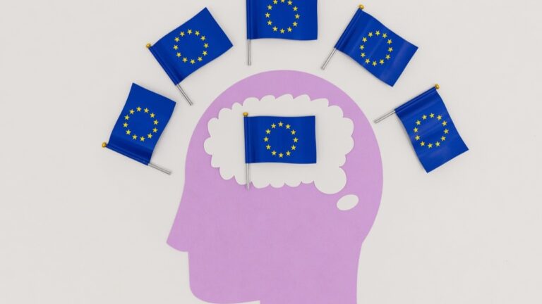 Brussels mental healthy strategy illustration (Grok)