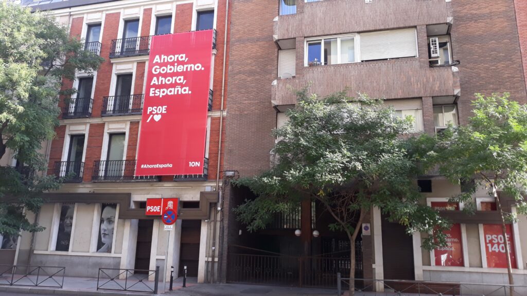PSOE HQ im Madrid