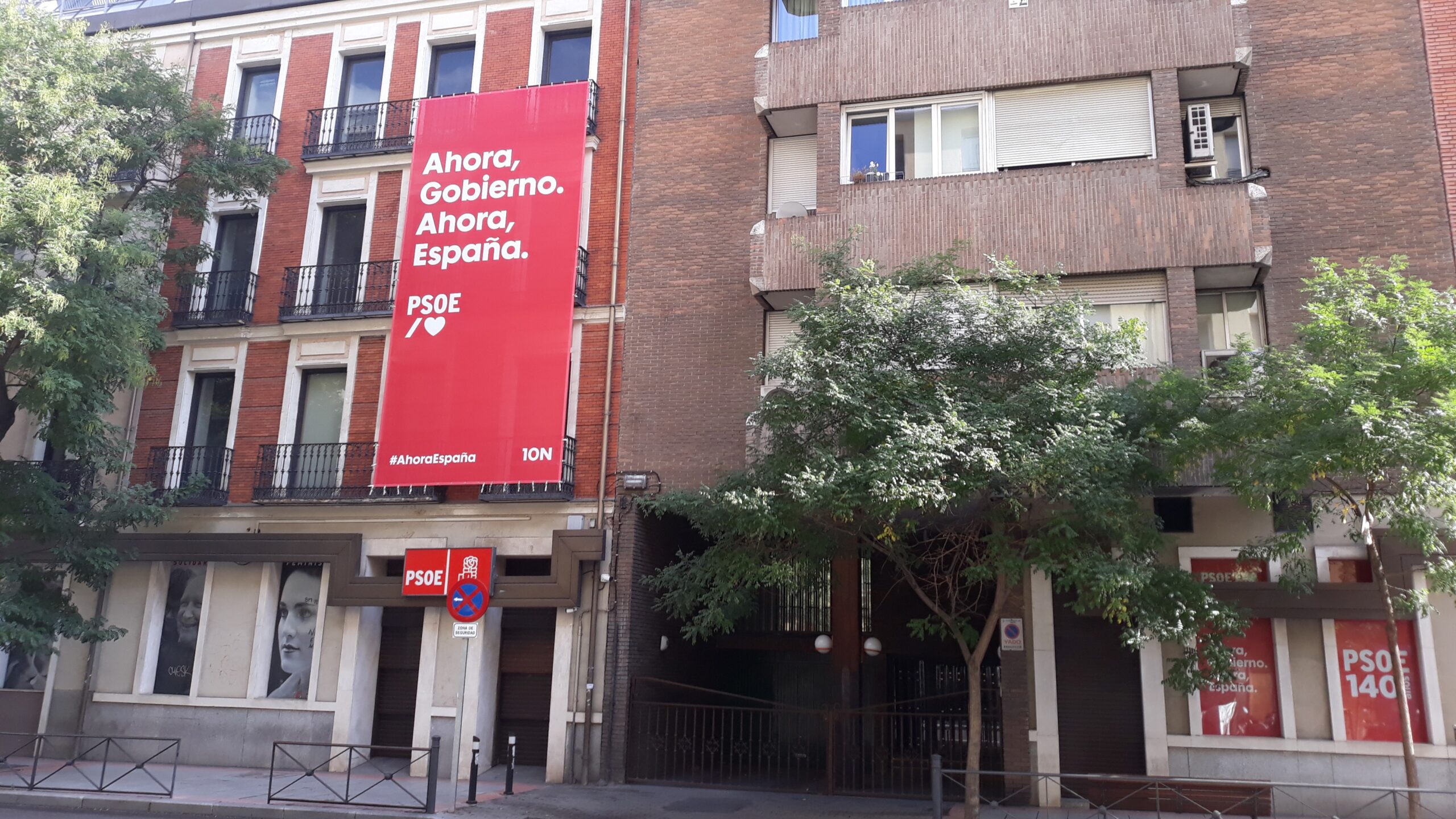 PSOE HQ im Madrid