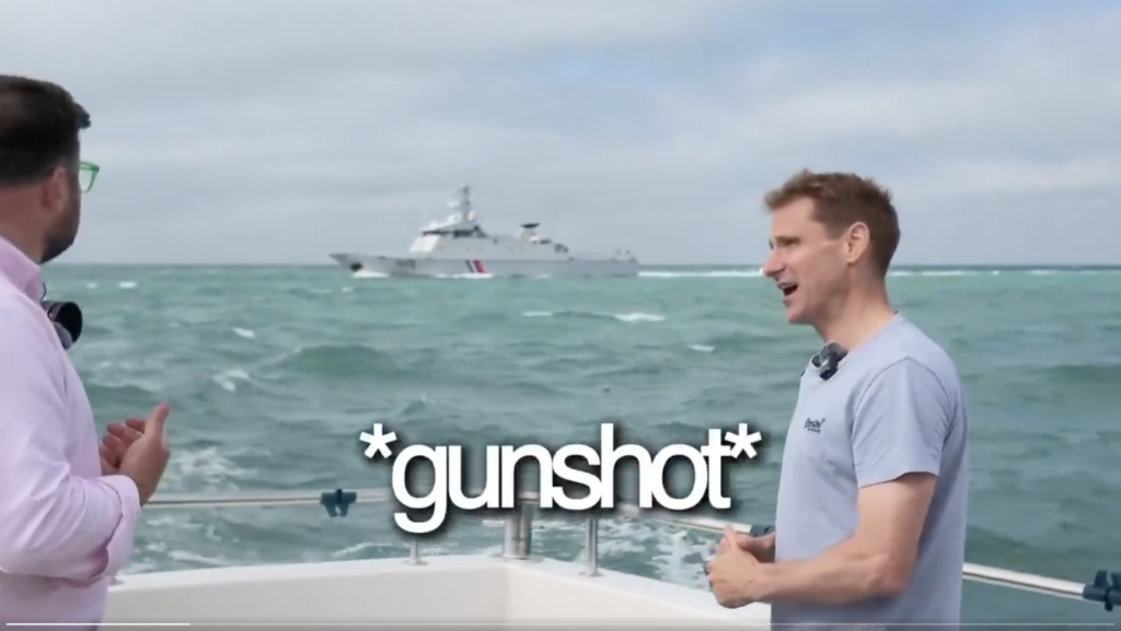 French Warship Fires Near Tory as Migrants Sail Unchallenged to Britain