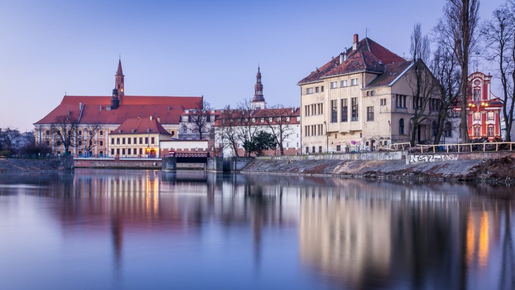 Ostrów Tumski (‘Cathedral Island’), the oldest part of the city of Wrocław, formerly an island between branches of the Oder River.