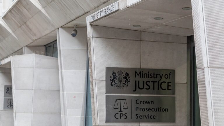 The building housing the Crown Prosecution Service in London, UK