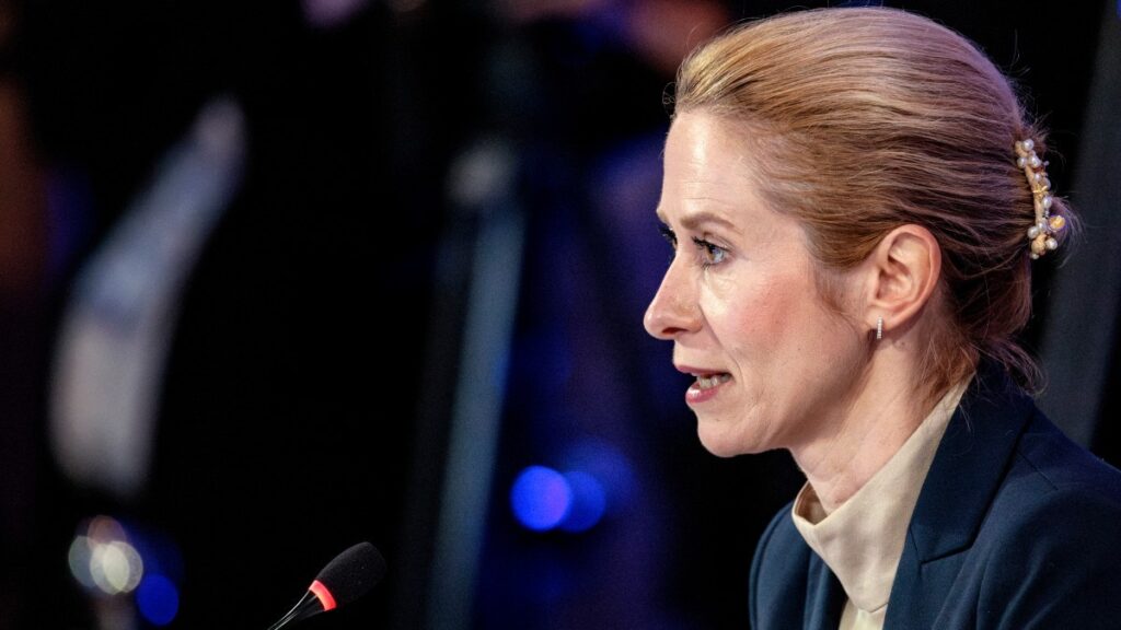 EU foreign policy chief and European Commission Vice-President Kaja Kallas speaks during the ASEAN Post-Ministerial Conference with the European Union on the sidelines of the ASEAN Foreign Ministers' Meeting at the Philippine International Convention Center in Pasay, Metro Manila on July 22, 2026.