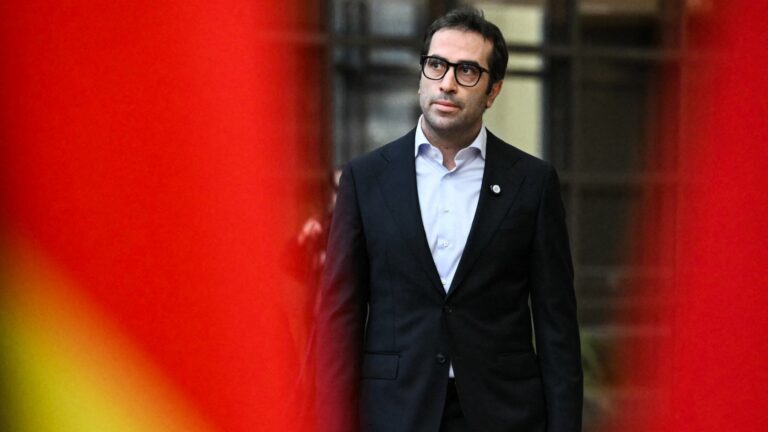 Spain’s Minister of Economy, Trade and Business Carlos Cuerpo arrives for a meeting with finance ministers of the Eurozone to elect the new Eurogroup President and discuss the overall budgetary situation and the prospects of euro area, at the European Commission, in Brussels, on December 11, 2025.