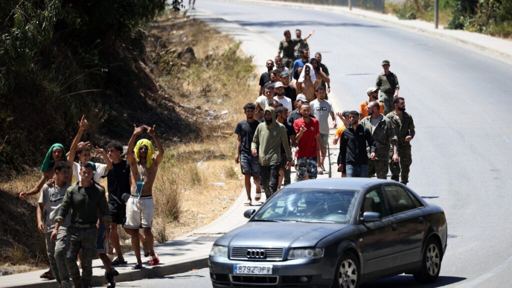 Hundreds Remain in Ceuta After 60,000 Migrants Cross Border