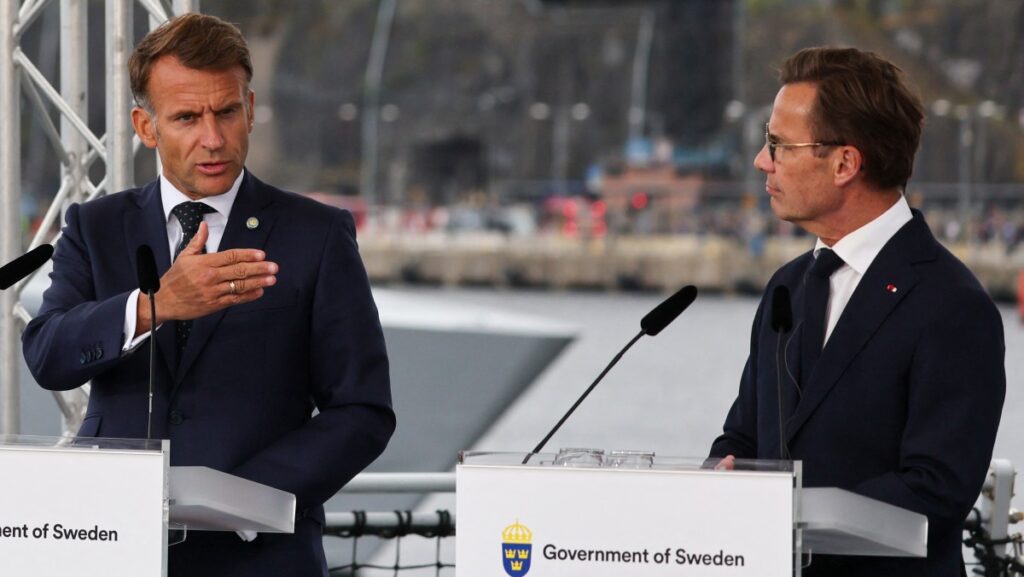 Macron in Sweden: France Seeks New Defence Partners